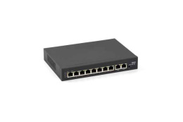 SKAT PoE-8E-2E коммутатор PoE Plus, мощность 120Вт, порты: 8-Ethernet, 2-Uplink