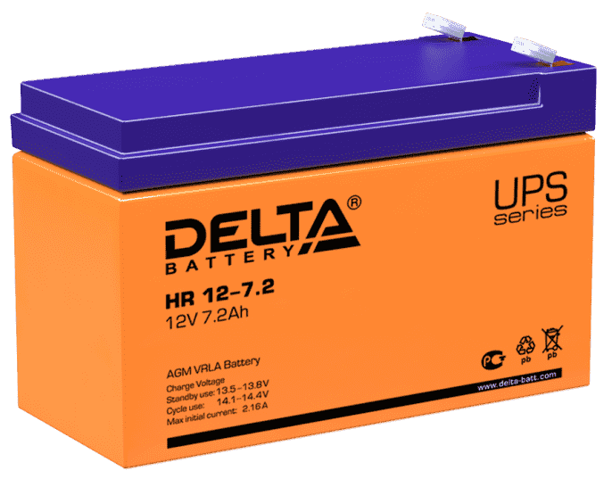 Аккумулятор HR 12-7.2 Delta