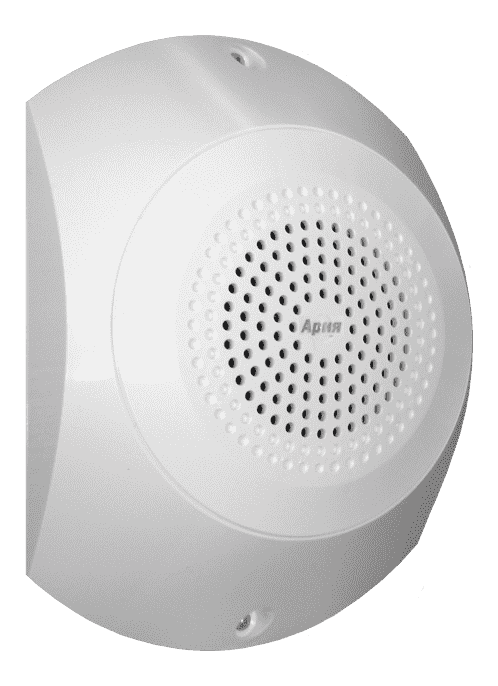 АРИЯ-10 (3Вт)  Оповещатель настенный охранно-пожарный речевой