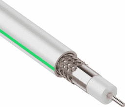 SAT 703 B, Cu/Al/Cu, 64%, 75 Ом, 100 м, белый. PROconnect (01-2431-6)