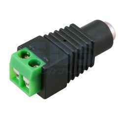 РАЗЪЁМ питания гнездо 2.1х5.5 с клеммной колодкой REXANT 14-0315