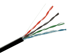 Кабель медный UTP, кат.5Е, 4 пары Rexant внешний (ОТМОТКА) 01-0045 