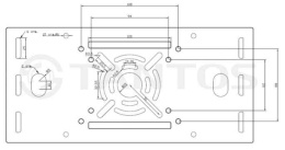 TSi-PM01 Кронштейн для крепления видеокамер на столб