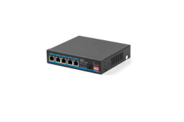 SKAT PoE-5E-1S UPS бесперебойный POE коммутатор, мощность 65Вт, порты: 5-Ethernet, 1-Uplink
