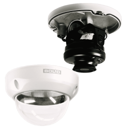 BOLID VCG-222 Видеокамера купольная TVI, CVI, AHD, CVBS  цветная, уличная 2 МП 