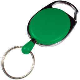 TS-Retractor 02 Брелок-ретрактор для бейджей и проксимити карт, овальный (32х40 мм)