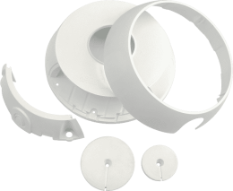 KadrON JB2-125W Универсальная монтажная коробка, 3 сальника в комплекте