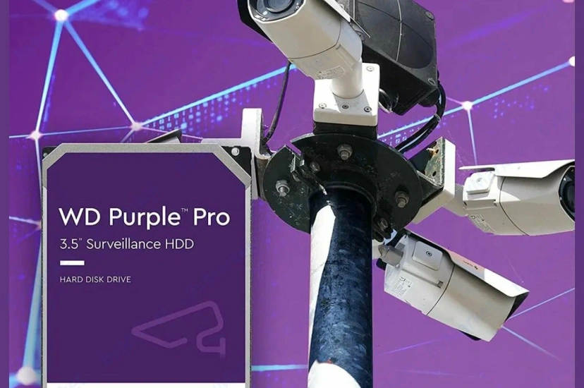 Надёжные жёсткие диски WD Purple — лучшее решение для систем видеонаблюдения