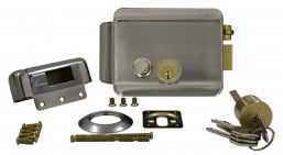 AT-EL101WN Электромеханический замок, накладной, универсальный (дверь наружу, внутрь)