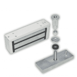 М1-200 с уголком (белый) Замок электромагнитный