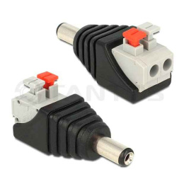 РАЗЪЕМ TS DC штекер питания с клеммной колодкой, самозажим