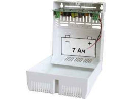 СКАТ-1200Б  источник питания 12В, 2А корпус пластик под АКБ 1х7Ач, СС ТР ПБ