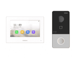 DS-D100IKWF(B) Комплект IP видеодомофона