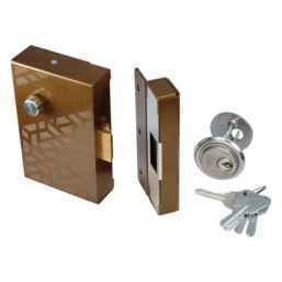 Promix-SM215.10 brown Замок электромеханический накладной