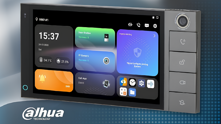 Dahua SCP3024B-CBZ – новая интеллектуальная панель управления для гибридных видеодомофонов