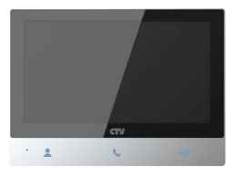 CTV-M4701AHD B (черный) Цветной монитор  видеодомофона 7".