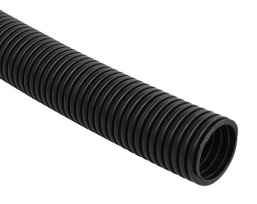 Труба гофрированная 16 мм ПНД ЧЕРНАЯ с зондом усиленная Элекор (100 м)