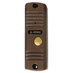 AVC-305 (color PAL медь) видеопанель,1000 твл. цветная, антивандальная, накладная с ИК подсветкой