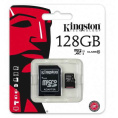 Карта памяти Kingston microSD 128Gb Class10  