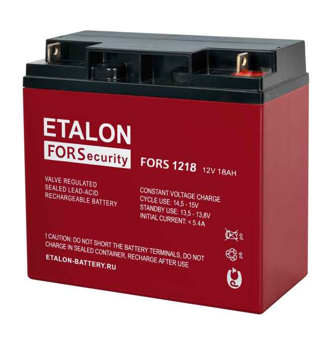 Аккумулятор FORS 1218 Etalon