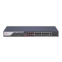 DS-3E0326P-E 24 PoE 10/100M RJ45 2 комбо-порта (1000М Ethernet/1000M SFP)