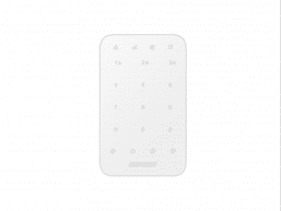 DS-PK1-E-WE Беспроводная клавиатура Axiom Hub PRO  AX PRO