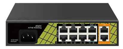 TSn-8FP10G2 PoE коммутатор 8x100 Мбит/с PoE портов