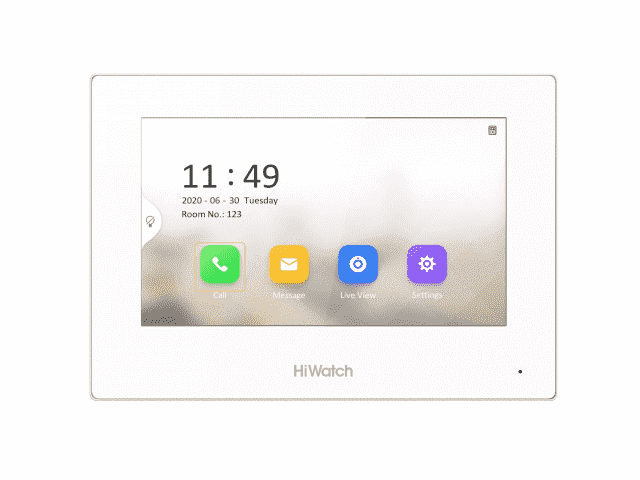 VDP-H2211B 7“ IP видеодомофон